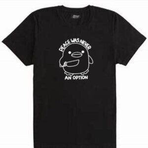 Unisex Peace Was Never An Option crew neck t-shirt